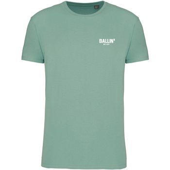 Ballin Est. 2013 Camiseta Backprint Cross Shirt para hombre