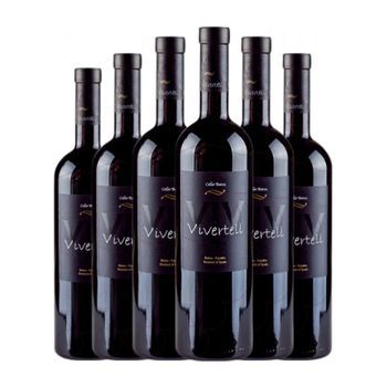 Celler De Batea Vino Tinto Vivertell Negre Terra Crianza 75 Cl 14% Vol. (pack De 6 Unidades)
