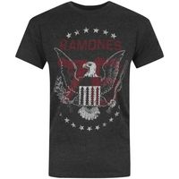 amplified clothing camiseta 76 tour para hombre