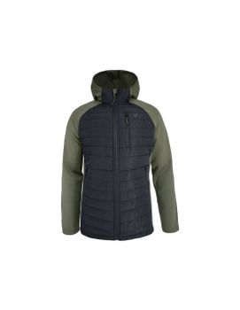 Chaqueta Hibrida Joluvi Stark Hodd Negro/Verde Oliva