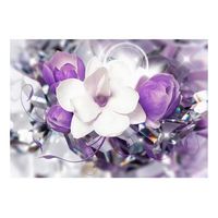 papel pintado 3d - purple empress 200x140 cm