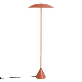 Lámpara De Pie Interior Metal, Ø50cm, Terracota