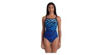 banador arena surf s up mujer negro azul