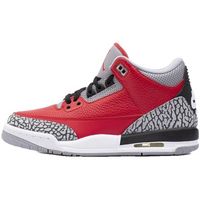 nike zapatillas baskets air jordan 3 retro se unite fire red cuir para hombre