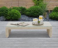 cardinal ivory and cream rattan wicker garden coffee table