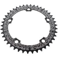race face narrow wide 130 bcd chainring - black - 42t