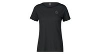 maillot manga corta scott endurance lt mujer negro