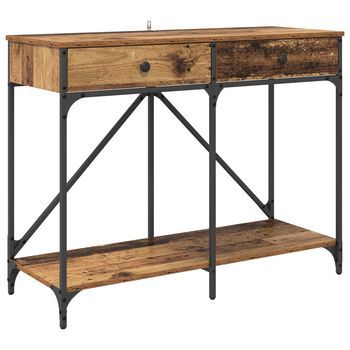 Mesa Consola Madera Vieja 100 X 39 X 78,5 Cm Vidaxl