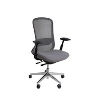 silla de escritorio giratoria en gris