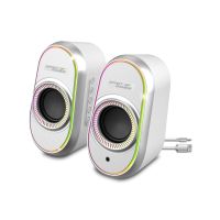 altavoces spirit of gamer fanatic 500 artic 20 inalambricosalambricos 3w con bluetooth retroiluminados blancos