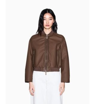 A|X Armani Exchange para mujer. XW002303AF21528U6136 Chaqueta Definition marrón (M), Casual, Poliéster