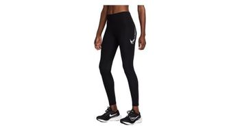 Mallas nike fast black 7 8 para mujer