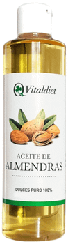 Vitaldiet Aceite de Almendras Dulces 100% Puro 250 ml