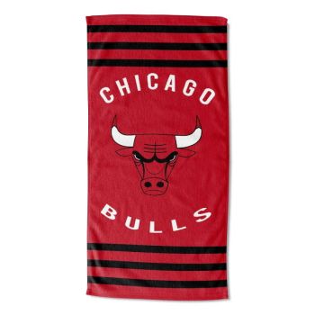 Toalla NBA Chicago Bulls Logo Stripes