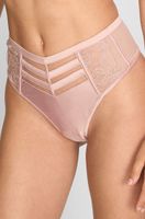 hunkemoller tanga de corte alto rosa rosa