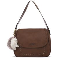 refresh bolso camel para mujer