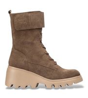 wonders para mujer g-702122159406 botines de piel toronto 21 marron 41 3 a 5cm ante cordones casual