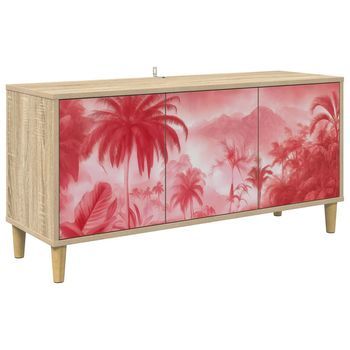 Mueble De Tv Aachen 102 X 33 X 50 Cm Sonoma Vidaxl