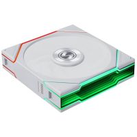 ventilador adicional lian-li uni fan tl flex 120mm 2300rpm con conexion flexible y argb alto flujo de aire