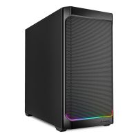 caja micro atx sharkoon mk4 rgb strip tira rgb2x ventiladoresusb-cnegra