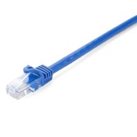 cable de red v7 cat6 uutp 1 m azul