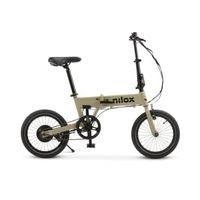 bicicleta electrica plegable nilox j2 - arena