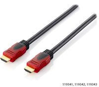 equip 119341 cable hdmi 1 m hdmi tipo a estandar negro rojo