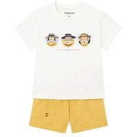 mayoral camisa manga larga 1654 amarillo para nina