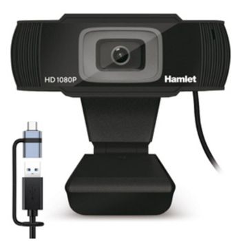 Cámara web Hamlet HWCAM1080-CX Full HD 1080p 30 fps USB