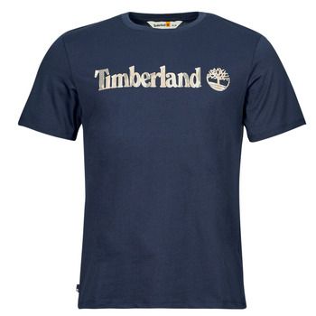 Timberland Camiseta Camo Linear Logo Short Sleeve Tee para hombre