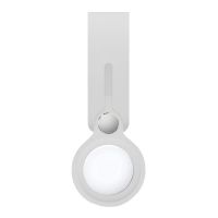 cool loop llavero silicona blanco compatible con airtag