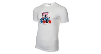 Camiseta lebram x sports d epoque place de l etoile blanca