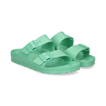Birkenstock Sandalias Planas Mujer - Verde Talla 36n