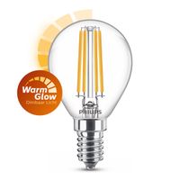 philips warmglow bombilla led e14 filamento regulable de 34 w equivalente a 40 w