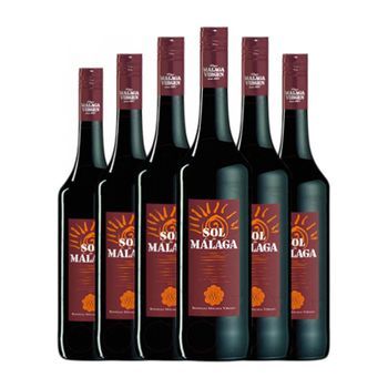 Málaga Virgen Vino Generoso Sol De Málaga Sierras 75 Cl 15% Vol. (pack De 6 Unidades)