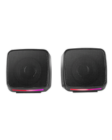 altavoces 20 mars gaming mspro negro 10w usb  jack control de volumen rgb