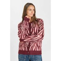 le temps des cerises chaqueta de punto cardigan zebry para mujer