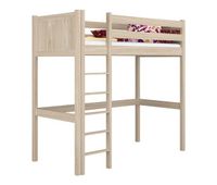 cama alta de roble n06 roble blanqueado