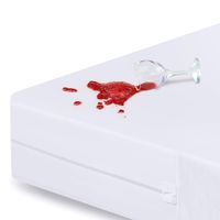 homesol  funda de colchon micrfibra blanco para cama con cremallera en l - cama de 90-105-135-150