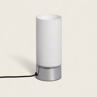 ledkia lampara de mesa cristal ditty transparente