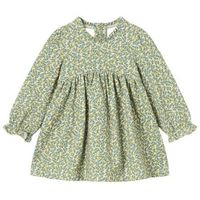 mayoral vestidos 2926 vestido estampado verde para nina