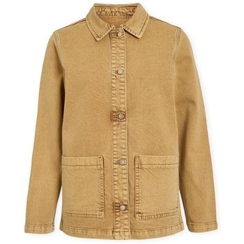 Vila Abrigo Jaf Pocket Jacket - Tapenade para mujer