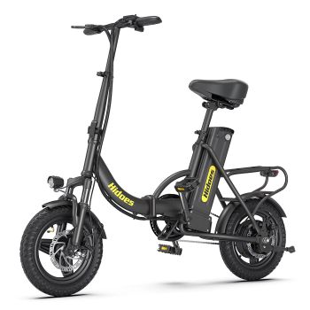 [EU Direct] Hola HD-C5 Bicicleta eléctrica 36V 10.4AH batería 350W motor velocidad máxima 25KM/H llantas de 14 pulgadas