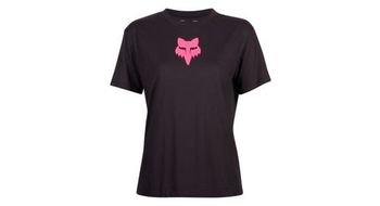 Camiseta de manga corta fox head para mujer negro   rosa