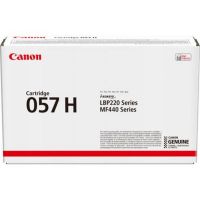 cartucho de toner original canon 057h negro 10000 paginas