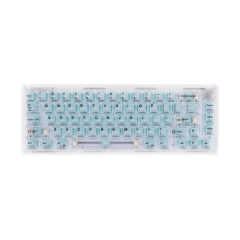Teclado para Juegos EPOMAKER HE65 V2 TMR 65% ANSI US Layout, Cableado/Bluetooth/Inalámbrico de 2.4Ghz, con Efecto Hall, 8K Polling y SOCD/DKS