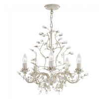 lampara de arana almandite 5 luces