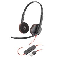 plantronics blackwire 3220 auriculares con microfono usb