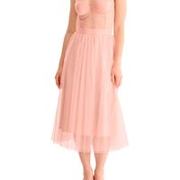 lisca falda falda romance cheek para mujer