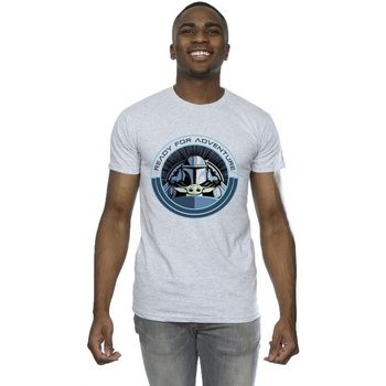 Disney Camiseta The Mandalorian Ready For Adventure para hombre